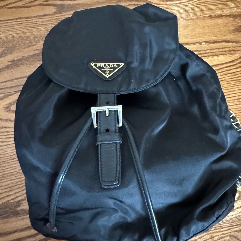 Prada Black Nylon Backpack - Picture 3 of 3